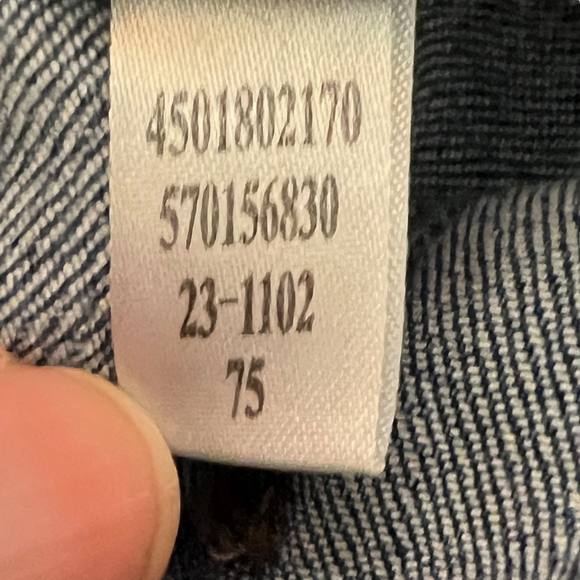 White House Black Market Skinny Jeans Women’s 12R Blue Distressed Denim Pants - Picture 11 of 14